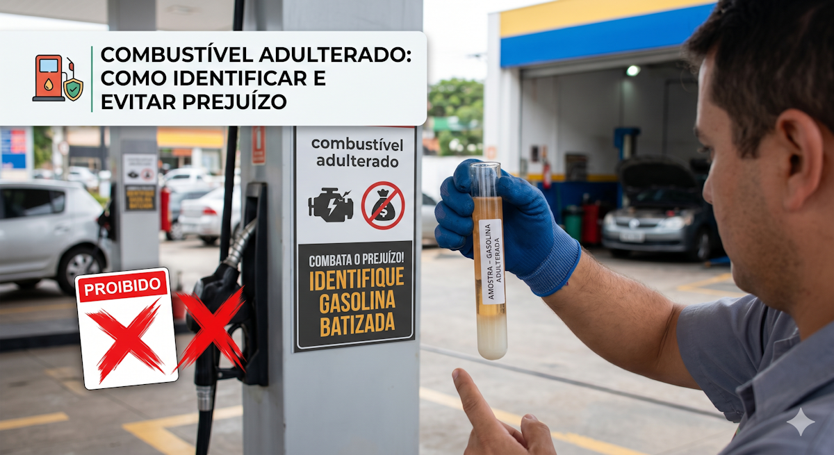 Combustível adulterado: 9 sinais e como evitar prejuízo